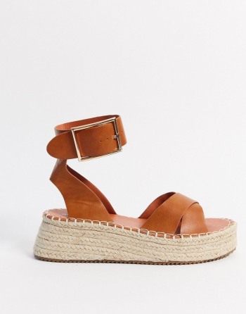 Glamorous Espadrille Platform Smeđe - Ženske Sandale | 64301QNPW